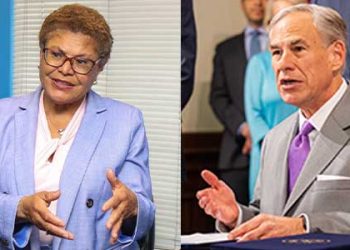 텍사스 불법이민자 수십여명 버스 태워 LA로 이송 파장