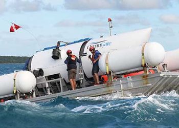 타이태닉의 저주..5명 탑승 잠수정 실종(영상)