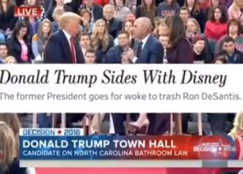 트럼프 ‘동성애 지지’ 발언 동영상 유포..디샌티스, 트럼프 조롱(영상)