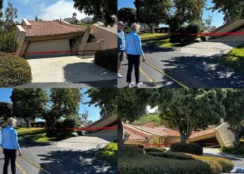 ‘산사태’ 롤링힐스 주택들 줄줄이 붕괴 가능..지반 무너져내려