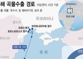 크렘린 “허가없이 흑해 곡물수출 위험”..우크라에 경고