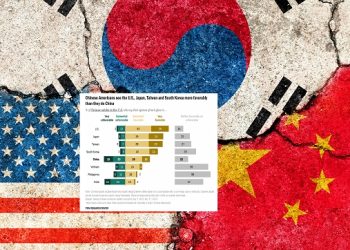 미주 한인, 중국에 가장 부정적…긍정 8% 불과…중국계 미국인, 중국 보다 한국에 더 호의