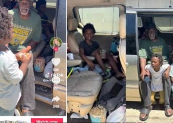 [ 화제] 세자녀 홀로 키우는 차량노숙 LA 싱글대디…틱톡커가 돕기 나서