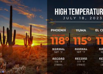 폭염에 노숙자 화상 속출..피닉스 19일 연속 110도 이상 기록