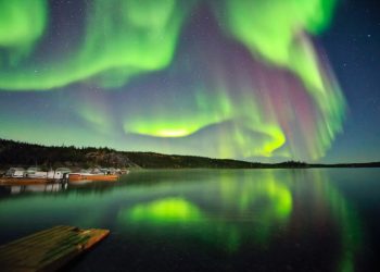 환상적인 오로라 아이슬란드만? 캐나다에도 있다