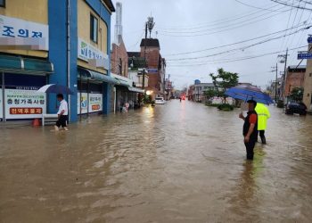 하루 245㎜ 물폭탄에 청주 초토화