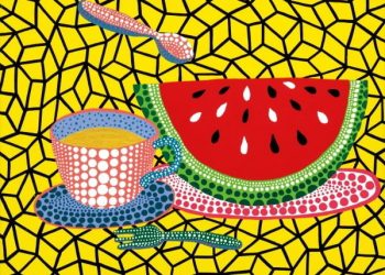 20억 호가 쿠사마 ‘수박’ 13억 낙찰