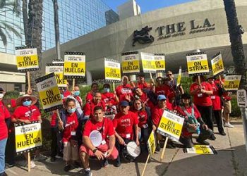 남가주 호텔 노조 파업 돌입 “임금 인상 없이 살 수 없어”