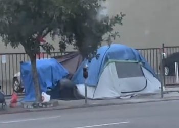 샌디에고 발보아팍서 홈리스 텐트 철거 시작