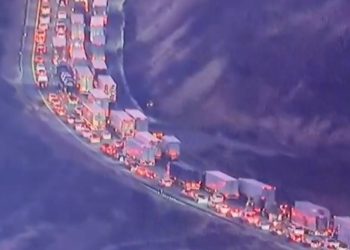 5번 프리웨이 캐스태익 인근 탱커트럭 화재…교통정체 극심