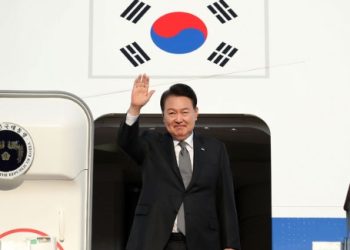 윤 대통령 오늘 워싱턴 도착, 18일 한미일 정상회담