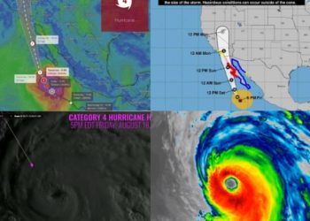허리케인 ‘힐러리’, 오늘 남가주 상륙…사상초유 여름폭풍, 운전 자제∙정전 대비해야