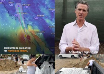 뉴섬 주지사, 남가주 11개 카운티 비상사태선포(영상)