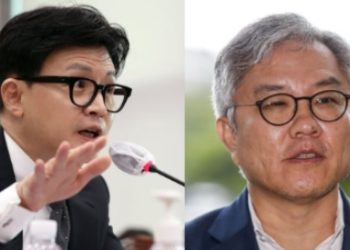 최강욱, “깐족거리지 마”… 한동훈 “의원 태도인가”