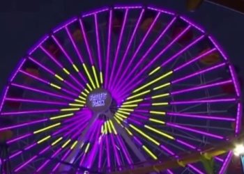 산타모니카 피어 대관람차 코비를 추억한다(영상)