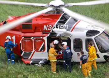팔로스 버디스 절벽서 여성 추락…헬기 구조(영상)