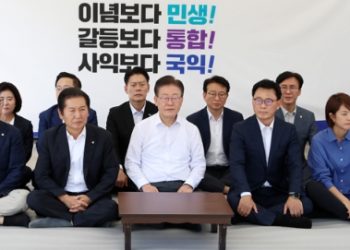 이재명, 무기한 단식 선언 …체포동의안 방탄시사