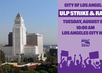 LA시 공무원 노조 40년 만에 파업돌입…쓰레기 수거, 거리청소 올스톱