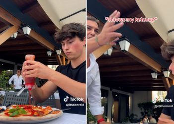 피자에 케첩 ‘쭉’…이탈리아인 빡친 영상 화제(영상)