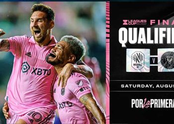 메시, 6경기 연속골…마이애미, 리그스컵 결승 진출