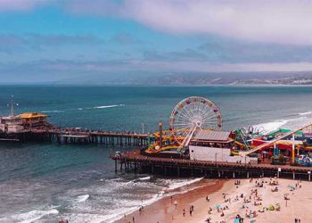 산타모니카 피어 대관람차 코비를 추억한다(영상)