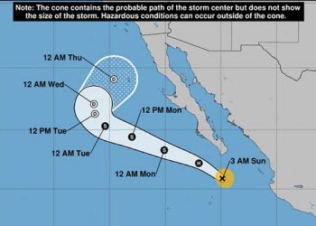 남가주 열대성 폭풍 ‘유진’ 접근 중…이번 주 2인치 강우 예상,