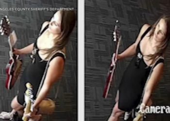 LA 명품기타 절도범, 바로 그 여자였다