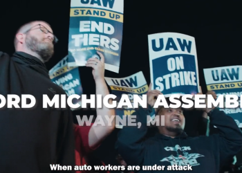 [파업확산]전미자동차노조 3사 공장 동시파업 “88년 사상 최초”