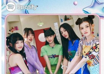 뉴진스 ‘뉴진스’, 스포티파이 1억 스트리밍 돌파