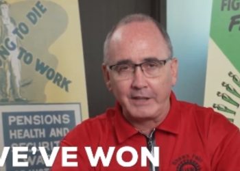 바이든 노조 편들기에도…UAW위원장 “대선서 지지 안해”