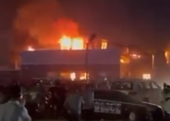 이라크 결혼식장 화재 100명 사망 150여명 부상(영상)