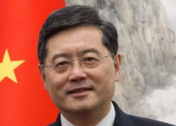 “친강 전 중국외교부장, 혼외자 미국 대리모 통해 출산”