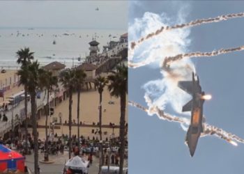 [LA]헌팅턴비치 화려한 퍼시픽에어쇼..무료관람(영상)