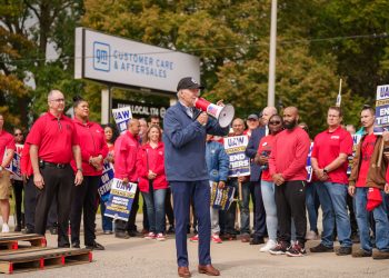 자동차 파업 지지· 격려한 사상 최초의 대통령(영상)