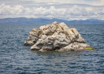 세상에서 가장 높은 티티카카 호수 말라간다