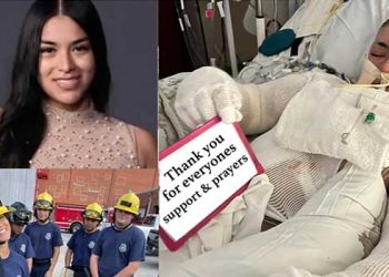 전신화상 입었지만 소방관 꿈 잃지 않아..