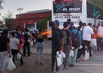 텍사스 불체자버스 3대 동시 LA 도착…버스19대에 이민자 750명