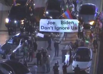 아르메니아계, 101번 Fwy 새벽 시위…미국 개입 요구