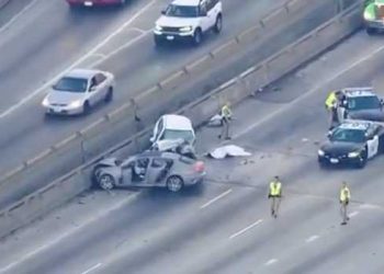 10번 Fwy 기아 차량 음주운전 역주행..무고한 혼다 운전자 사망