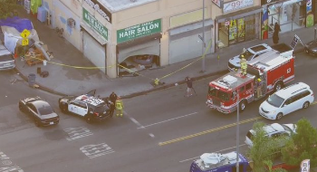 한인타운 버몬트가 미용실로 차량 돌진