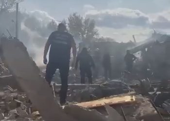 러시아 ‘흐로자 폭격’ 사망자 50명(영상)