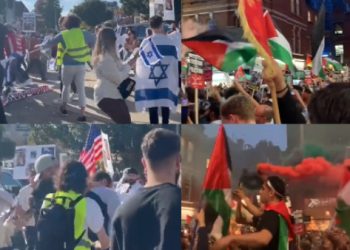 친이vs친팔 곳곳서 시위대 충돌…세계 여론 양분(영상)