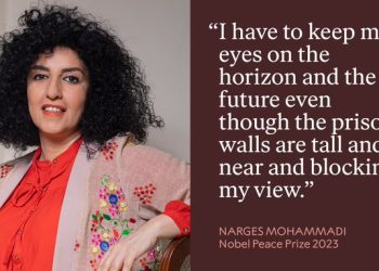 노벨평화상, 이란 여성운동가 나르게스 모하마드 수상