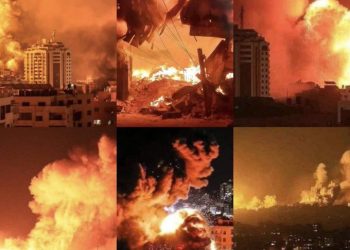 주민 2백만명 고립 가자에 이스라엘 파상 공습…통신·전기 두절 ‘암흑천지'(영상)