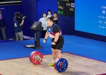 박혜정, 장미란 이후 13년만에 역도 최중량급 AG 金