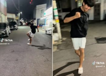 해외서 난리 난 한국 틱톡커 공중부양 영상(영상)