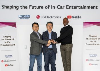 “현대기아차, 유튜브 편하게 본다”…LA서 LG-유튜브와 협력 논의
