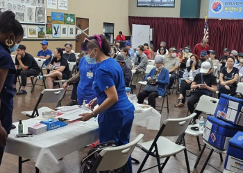 시니어센터 무료 예방접종  한인 120여명 몰려