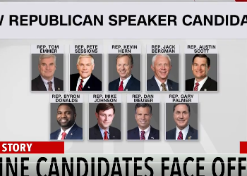 공화당 하원의장 후보경선 8명 난립, 댄 뮤저 사퇴…오늘(24일) 표결(영상)