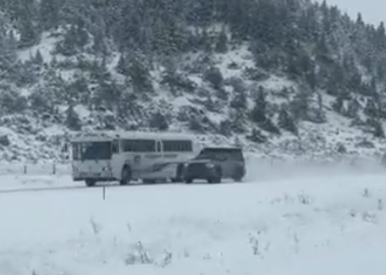 80도 웃돌다 갑자기 1피트 폭설 …몬태나 이상기후(영상)